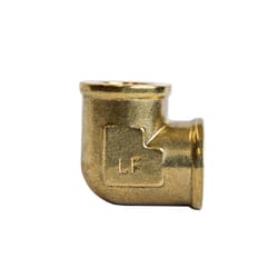 ATC 3/8 in. FPT X 1/4 in. D FPT Brass 90 Degree Elbow