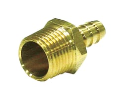 JMF Company Brass 1/8 in. D X 1/8 in. D Adapter 1 pk