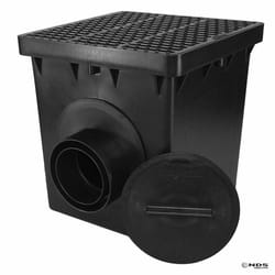 NDS Draintech 12 in. W X 12.75 in. D Square Catch Basin Kit