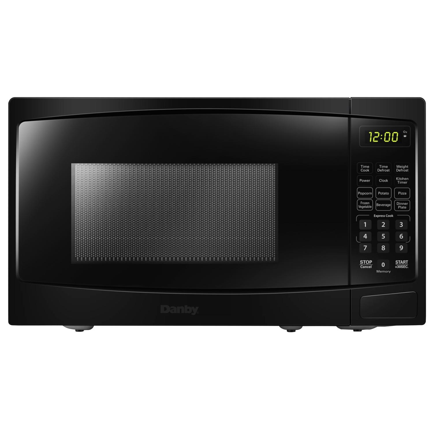 Danby 0.9 cu ft Black Microwave 900 W Sansujyuku sansujyuku.com