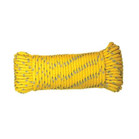 Koch 5/32 in. D X 50 ft. L Yellow Diamond Braided Polypropylene Rope ...