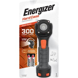 Energizer Hard Case 300 lm Black LED Flashlight AA Battery