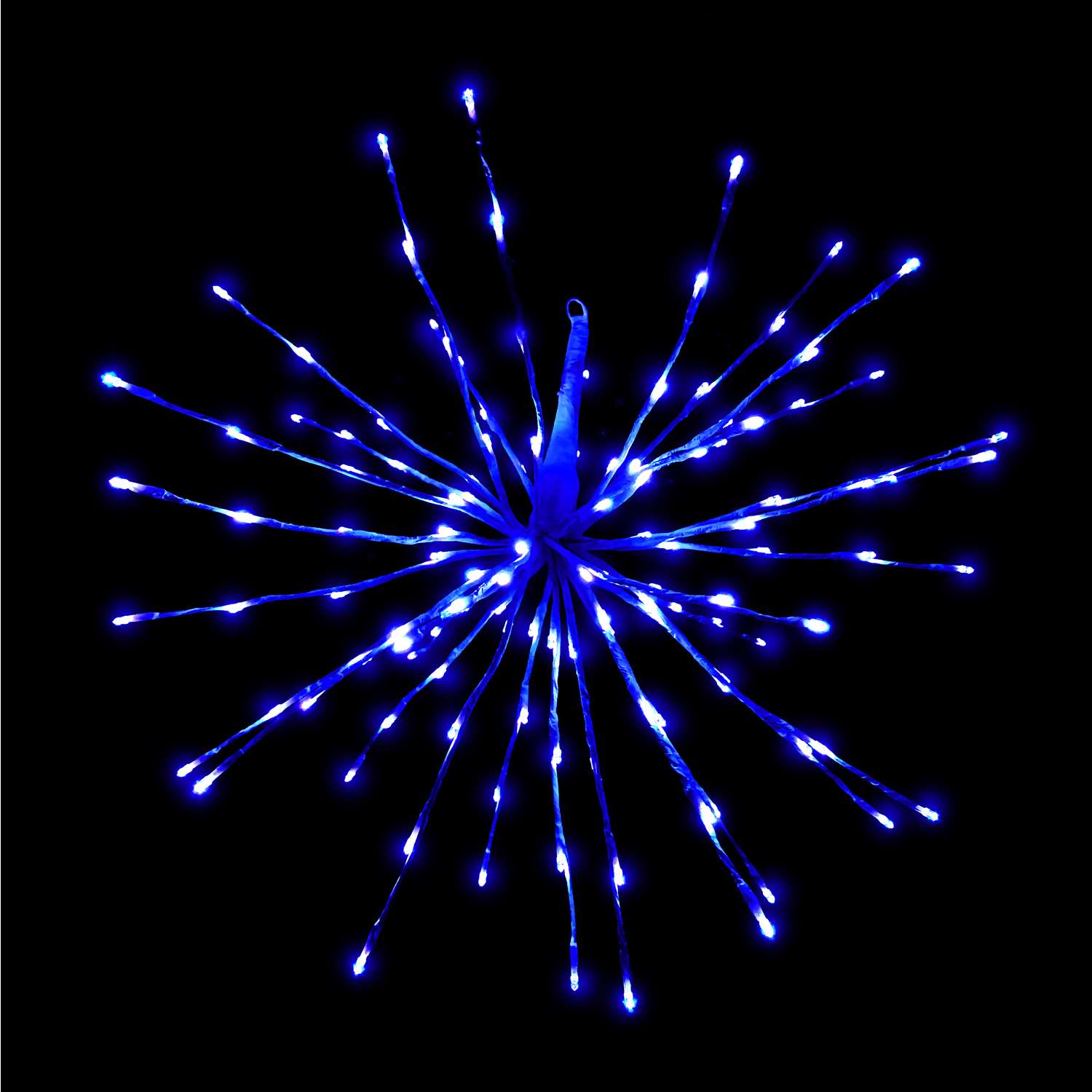 Celebrations Platinum LED Micro/5mm Blue 128 ct Novelty Christmas