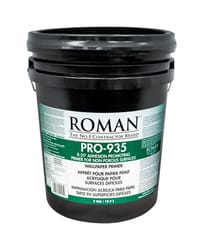 Roman PRO-935 R-35 Clear Flat Water-Based Acrylic Wallcovering Primer 5 gal