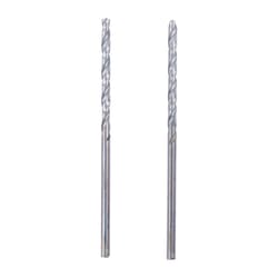 Irwin 5/64 in. X 2 in. L High Speed Steel Drill Bit Set Straight Shank 2 pc