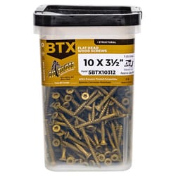 Big Timber No. 10 X 3-1/2 in. L Star Bronze Wood Screws 5 lb 270 pk