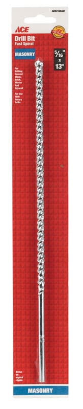 Ace 5/16 in. X 13 in. L Carbide Drill Bit 1 pc - 01-14045 - Drill and Screwdriver Accessories  sku 01-14045