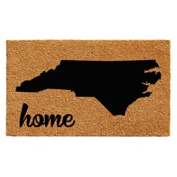 Home & More 1.58 ft. W X 2.58 ft. L Multi-color North Carolina Home Coir Door Mat