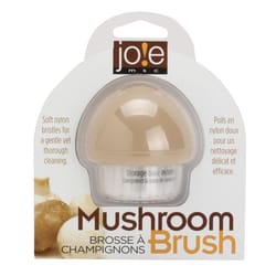 Joie Beige Plastic Mushroom Brush