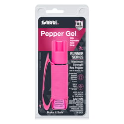 Sabre Runner Pink Plastic Gel Pepper Spray