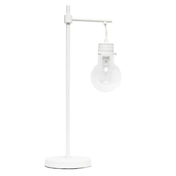 Lalia Home 24 in. Matte White Table Lamp