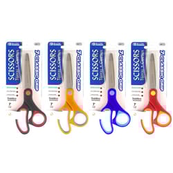 Bazic Products Stainless Steel Soft Grip Scissors 1 pc