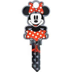 HILLMAN Disney Minnie House/Padlock Universal Key Blank KW1/10 Double