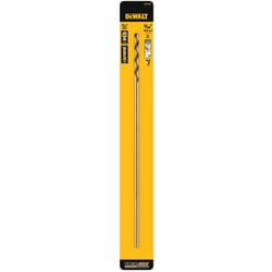 DeWalt Black & Gold 3/16 in. X 12 in. L High Speed Steel Split Point Aircraft Drill Bit Straight Sha