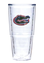 Tervis Collegiate 24 oz Florida Gators Clear BPA Free Tumbler