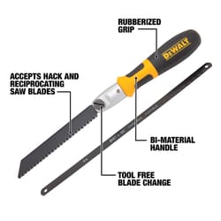 DeWalt 10 in. Carbon Steel Multi-Use Saw 24 TPI 2 pc