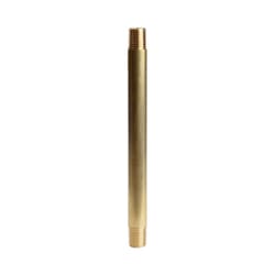 ATC 1/4 in. MPT 1/4 in. D MPT Yellow Brass Nipple 6 in. L
