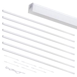 Armacost Lighting 44 in. L Bright White Plug-In LED Strip Tape Light Kit 8 pk