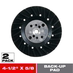 Diablo 4-1/2 in. D X 5/8 in. Aluminum Oxide Angle Grinder Conversion Kit 4 pk