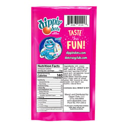 Dippin Dots Ice Cream Beaded Ice Cream Cotton Candy Ice Cream Mix 3 oz Pouch