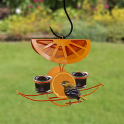 Woodlink Oriole Metal Oriole Fruit and Nut Feeder 4 ports