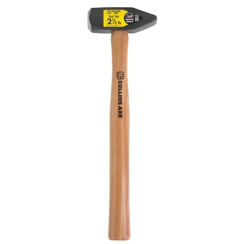Collins 2.5 lb Steel Cross Peen Blacksmith Hammer 16 in. Hickory Handle -  Ace Hardware