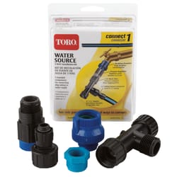 Toro Blue Stripe 1/2 in. Drip Irrigation Connector 5 pk