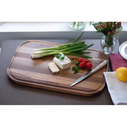 Architec Madeira 18 in. L X 12 in. W X 2 in. Teak Wood Carving Board 1 each