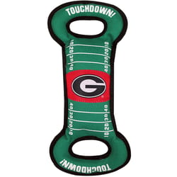 Pets First NFL Green Nylon Georgia Bulldogs Dog Tug Toy 1 pk