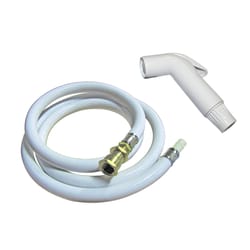 Plumb Pak White Faucet Sprayer with Hose