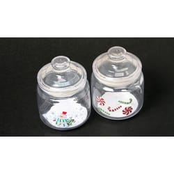 Chef Craft 2.5 cups Clear Storage Jar 2 pk