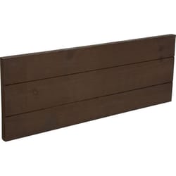 HILLMAN Brown Wood Rustic Address Plate