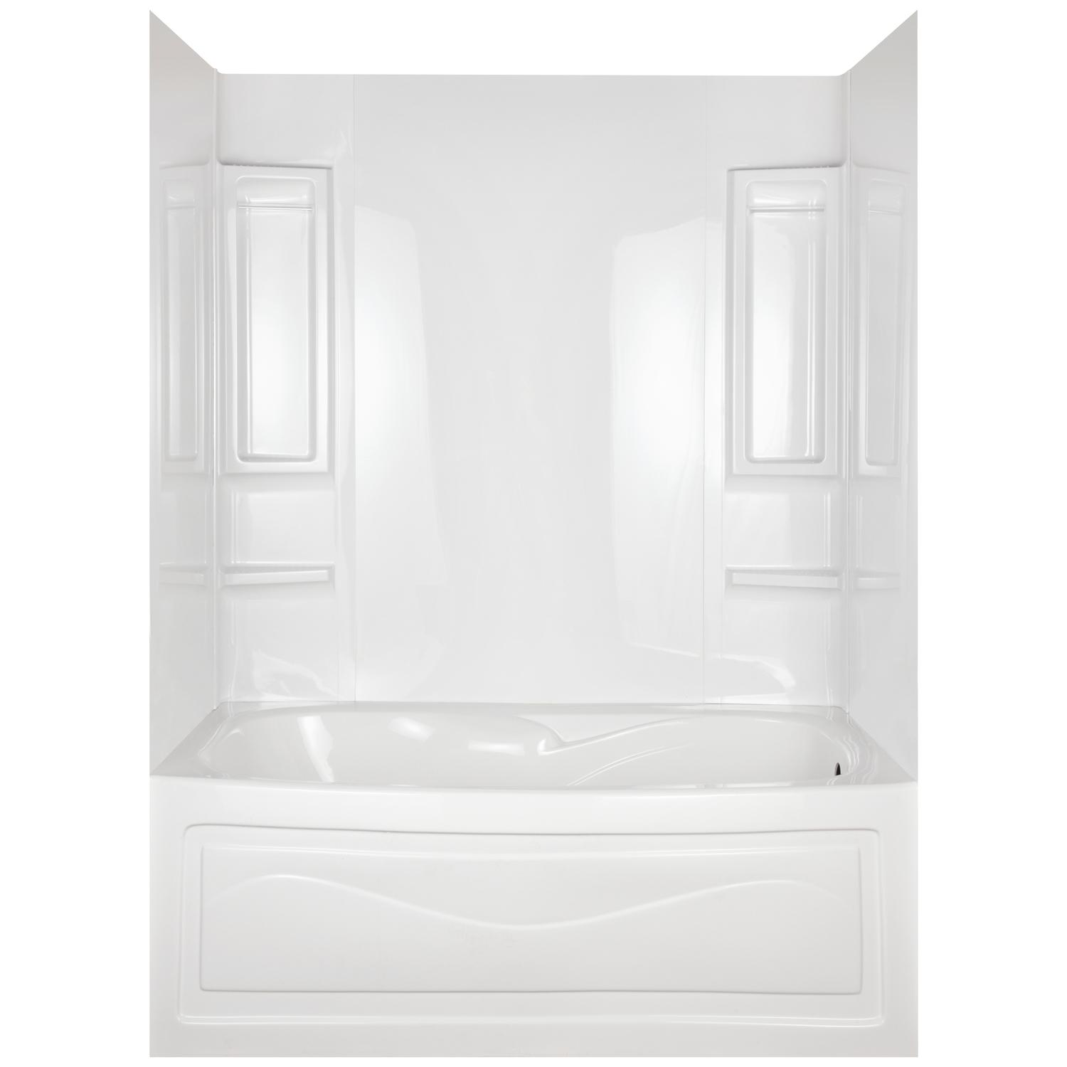 UPC 720416002602 product image for Delta Bathing Systems Bathing Systems Vantage Alcove 60x58in Bathtub Wall Kit Sh | upcitemdb.com