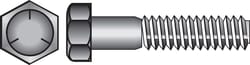 HILLMAN 1/4 in. D X 1 in. L Heat Treated Zinc Steel Hex Head Cap Screw 100 pk