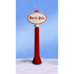 Union Products Blow Mold LED North Pole Sign 45 in.