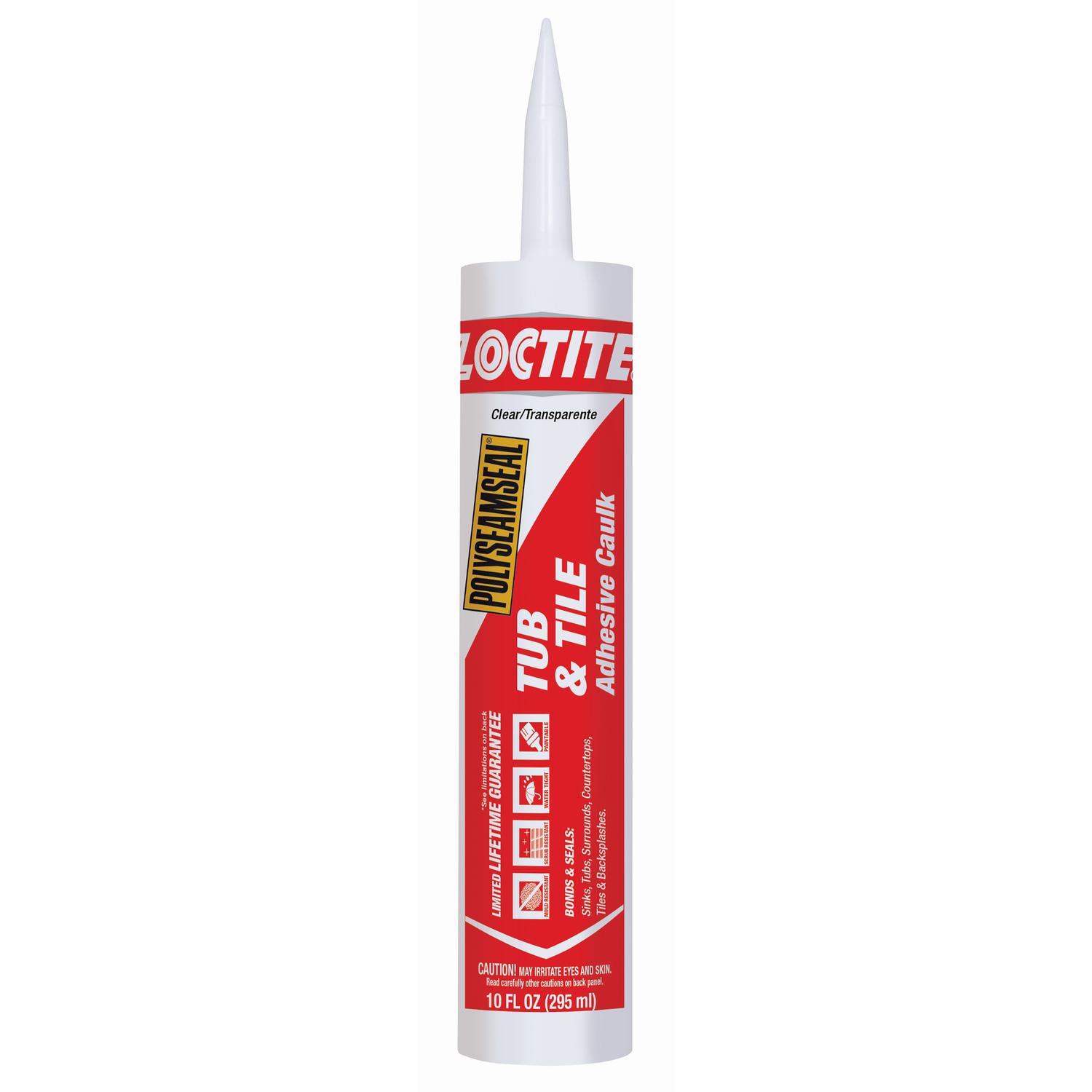 UPC 079340687875 product image for Loctite Polyseamseal Clear Acrylic Latex Adhesive Caulk 10 oz. | upcitemdb.com