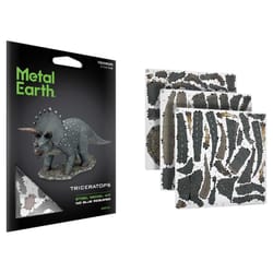 Metal Earth Triceratops Dinosaur 3D Model Kit 38 pc