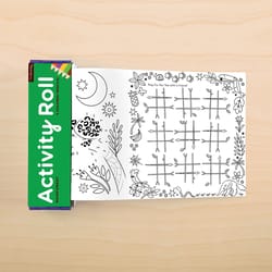 Chronicle Books Mudpuppy Activity Roll Multicolored