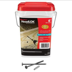 FastenMaster Headlock 6-1/2 in. L Fine Wood Screws 250 pk