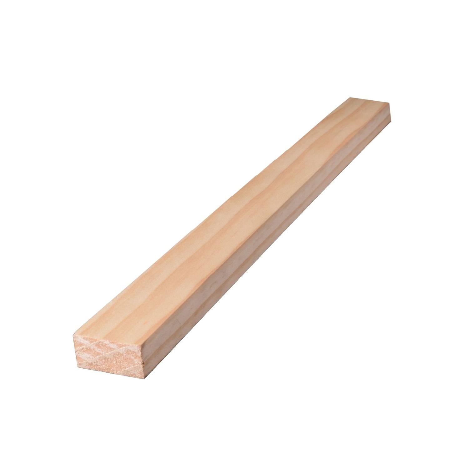 Alexandria Moulding 1 in. X 1.5 in. W X 4 ft. L Pine Board #2/BTR Grade - 0Q1X2-20048C - Building Materials  sku 0Q1X2-20048C