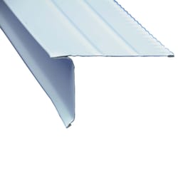 Amerimax 2.33 in. W X 10 ft. L Aluminum Drip Edge Flashing White