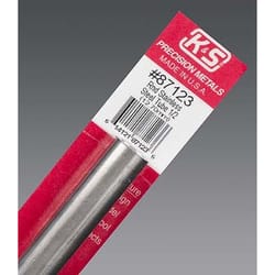 K&S 1/2 in. D X 1 ft. L Stainless Steel Tube 1 pk