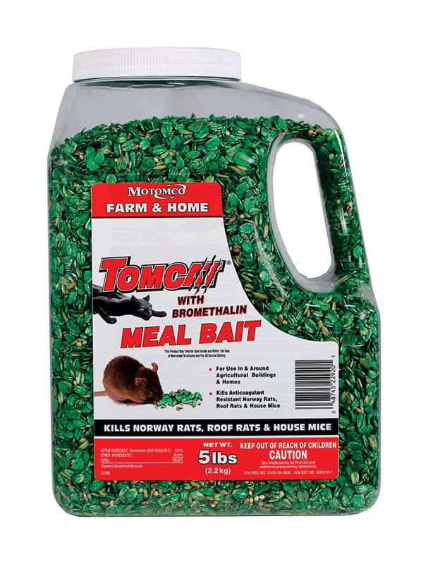 Motomco Tomcat Bait Pellets For Mice and Rats 5 Ace Hardware