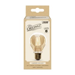 Feit A19 E26 (Medium) LED Bulb Amber Soft White 60 Watt Equivalence 1 pk