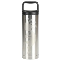 Aquapelli 18 oz Silver BPA Free Vacuum Insulated Bottle