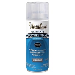 Varathane Ultimate Semi-Gloss Crystal Clear Water-Based Polyurethane Spray 11.25 oz