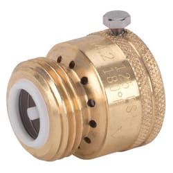 Homewerks 3/4 in. MHT X 3/4 in. FHT Brass Vacuum Breaker