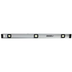 Johnson 36 in. Aluminum I-Beam Level 3 vial