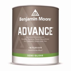 Benjamin Moore Advance Semi-Gloss Base 2 Cabinet/Door/Trim Paint Interior 1 qt