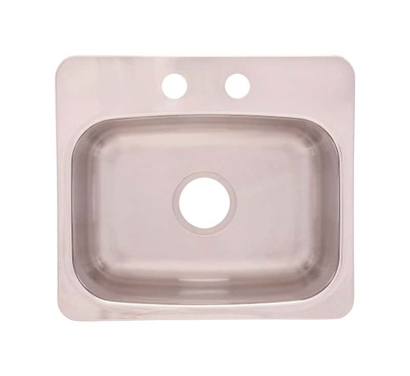 Franke Stainless Steel Dual Mount 191/8 in. W X 17 in. L Single Bowl